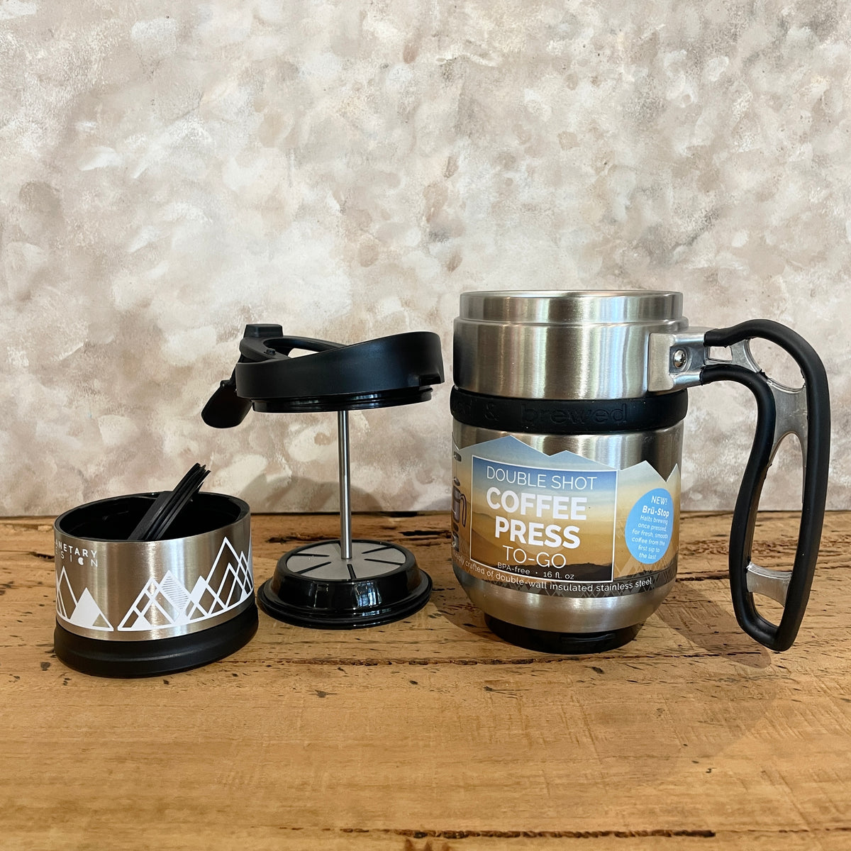 Double Shot Coffee PressToGo Coffea Coffee