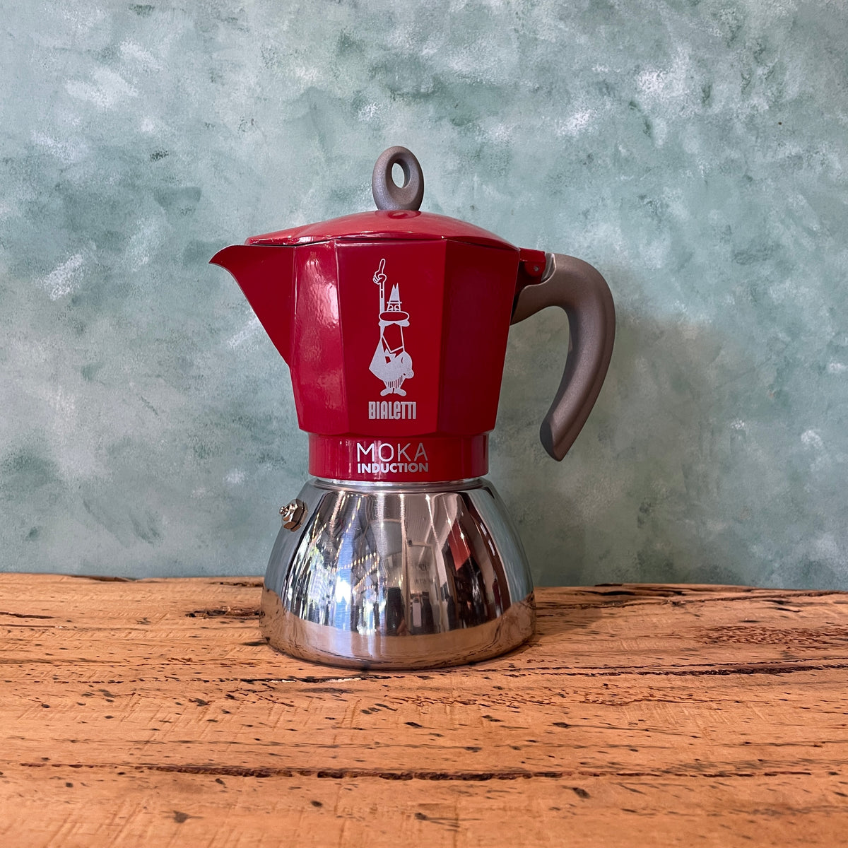 Bialetti Moka Induction Red 4 Cups