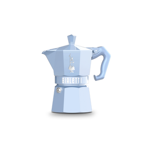 Bialetti Moka Exclusive Light Blue - Coffea Coffee