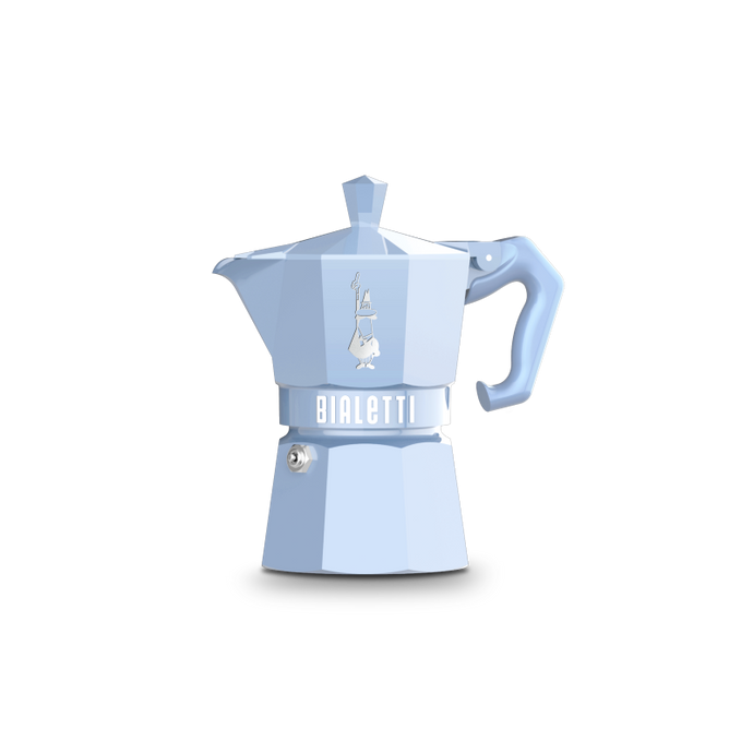 Bialetti Moka Exclusive Light Blue - Coffea Coffee