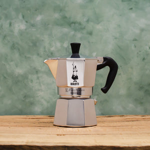 Bialetti Moka Express Stovetop Coffee Make Aluminium - 6 Cup