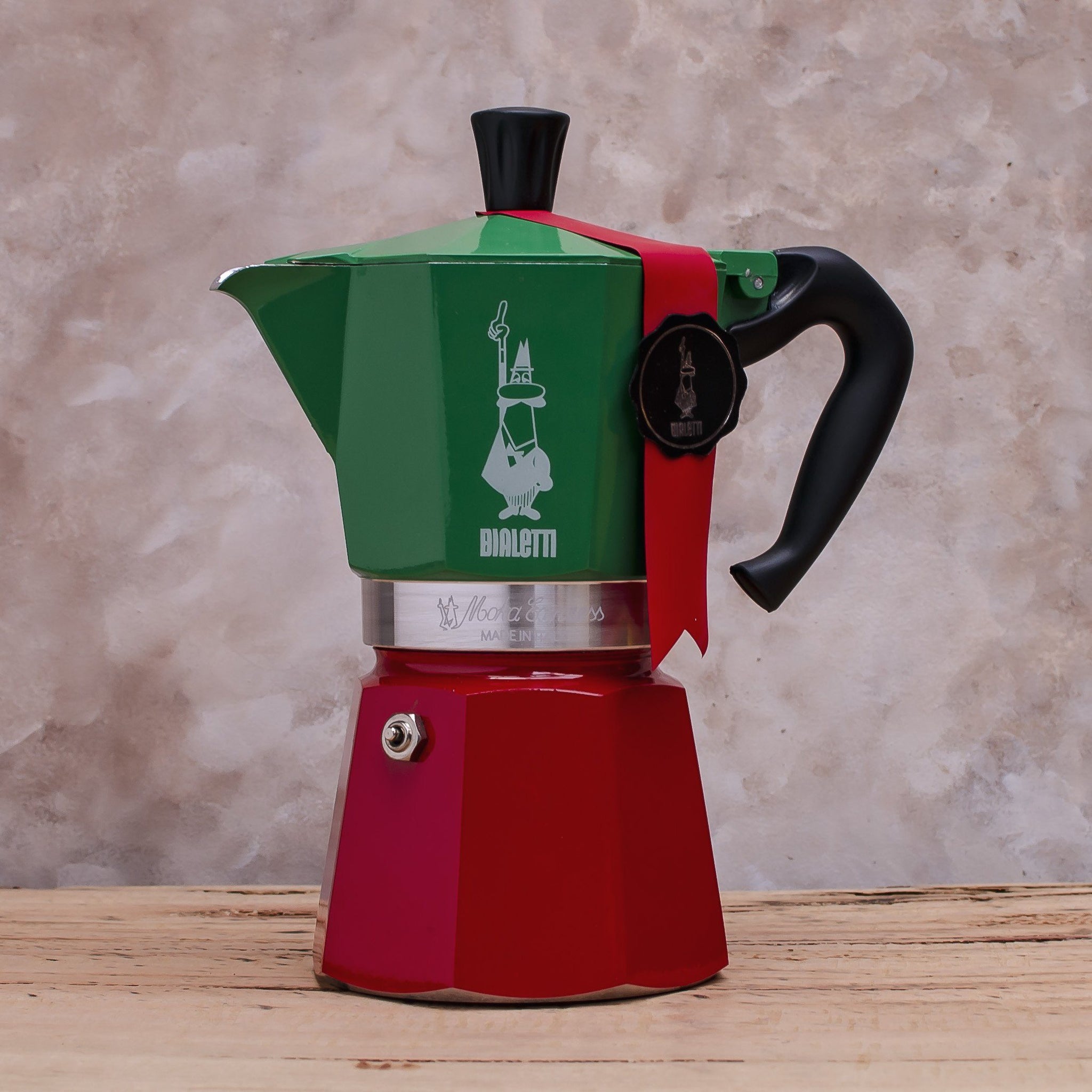 Tricolore moka espresso - 3 cups 1.42 Units Bialetti