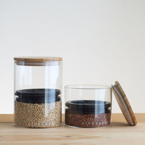 Airscape Glass Coffee Canister - Coffea Coffee